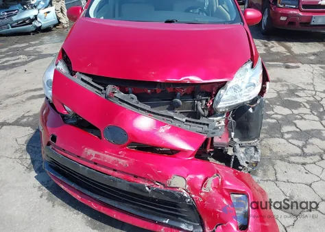 2013 Toyota Prius Four из США, поврежденный, VIN JTDKN3DU2D1624794